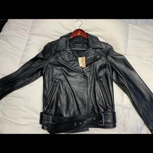 MADEWELL Moto Genuine Leather Jacket